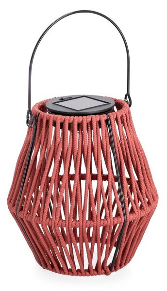 Piros napelemes LED lámpás (magasság 17 cm) Juny – Yes Everyday
