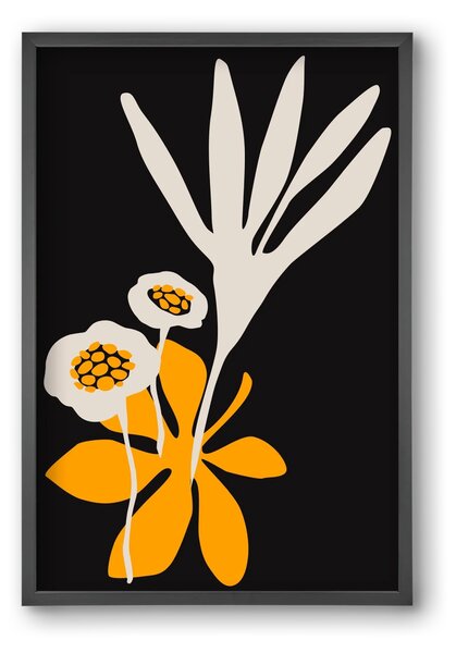 Blossom beauty - Nero - falikép keretben | artbridge