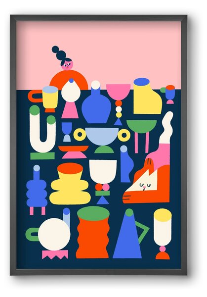 Hide and Seek - falikép keretben | artbridge