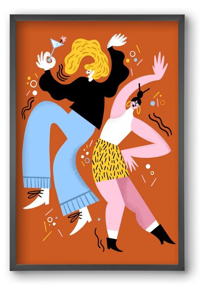 Dance - falikép keretben | artbridge