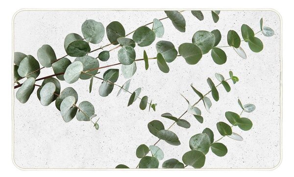 Fehér-zöld szőnyeg 45x75 cm Stevia – douceur d'intérieur