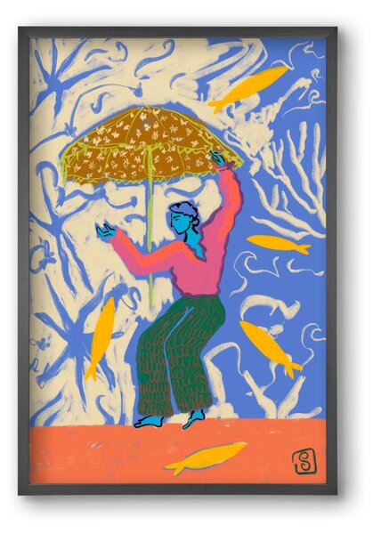SEA DANCER - falikép keretben | artbridge