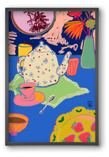 TEA TIME - falikép keretben | artbridge