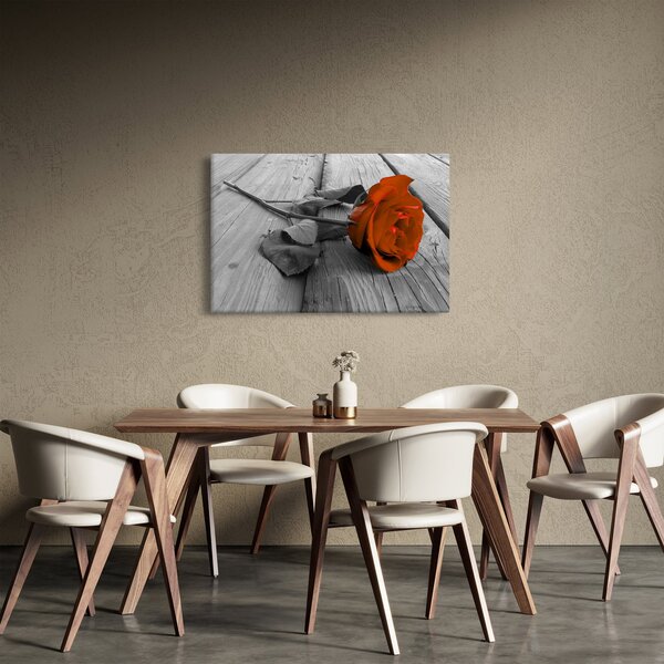 Kép - Narancs Rózsa (90x60 cm)