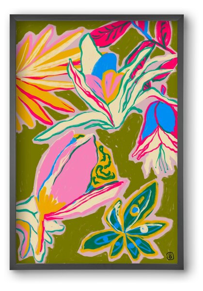 TROPICAL GARDEN - falikép keretben | artbridge