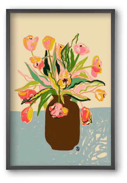 TULIPS - falikép keretben | artbridge