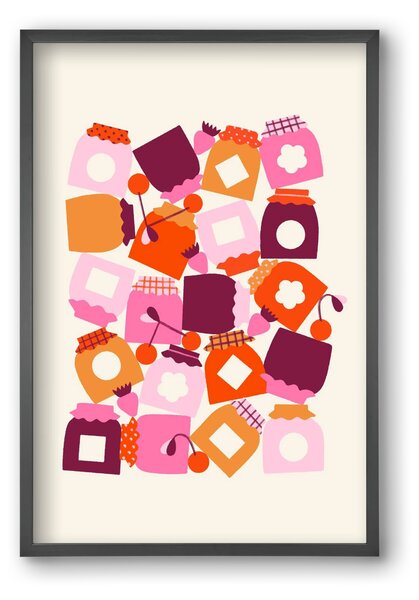 I Love Jam - falikép keretben | artbridge