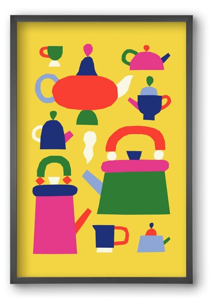 Tea Time - falikép keretben | artbridge