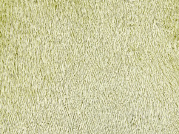 2 db díszpárna PILEA Műszőrme 45 x 45 cm Világoszöld Egyszínű