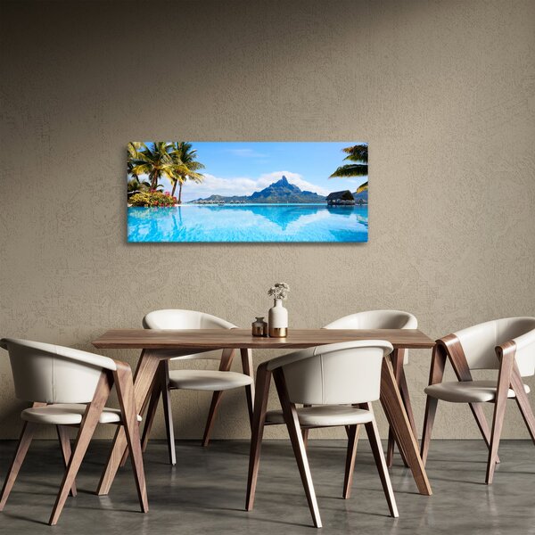 Kép - Pálmafák és strandok (120x50 cm)