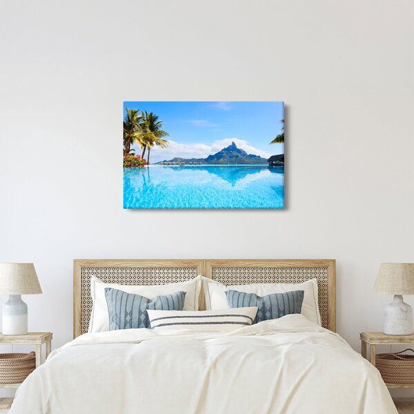 Kép - Pálmafák és strandok (90x60 cm)