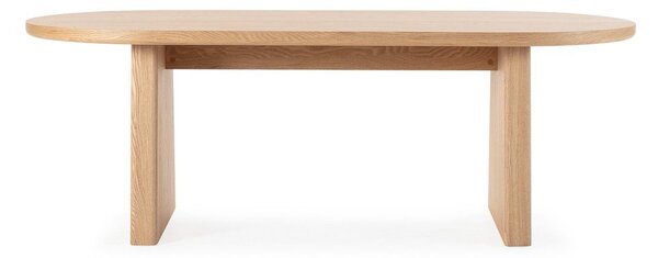 Étkezőasztal kőrisfa dekorral 100x200 cm Blair – MOME