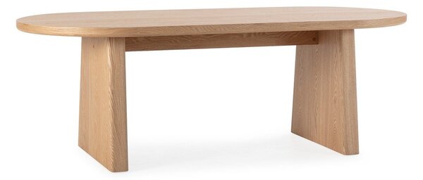 Étkezőasztal kőrisfa dekorral 100x200 cm Blair – MOME