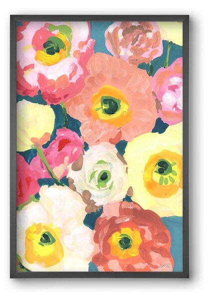 Icelandic Poppies - falikép keretben | artbridge
