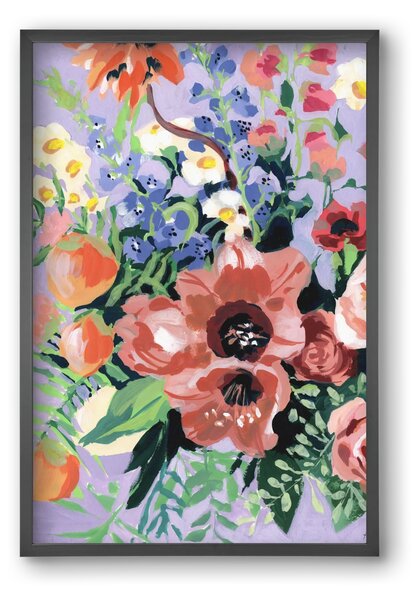 Tropical bouquet - falikép keretben | artbridge