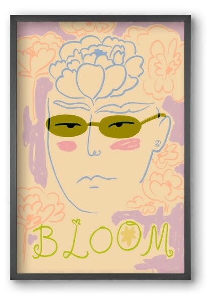 BLOOM - falikép keretben | artbridge