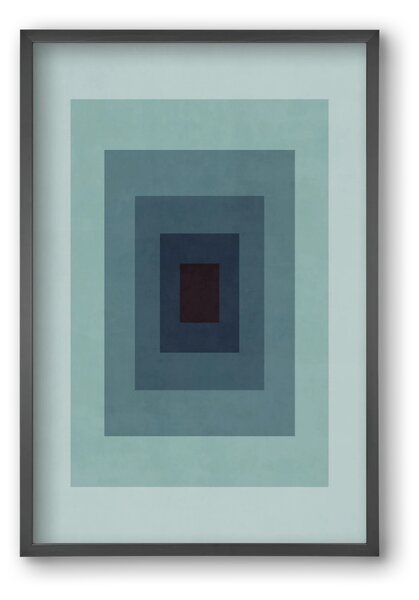 Rectangular Composition 09 - falikép keretben | artbridge