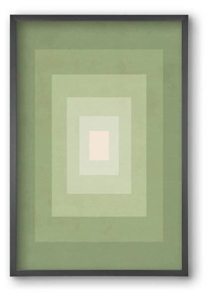 Rectangular Composition 010 - falikép keretben | artbridge