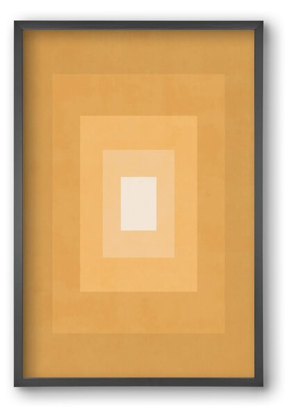 Rectangular Composition 012 - falikép keretben | artbridge