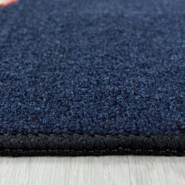 Sötétkék gyerek szőnyeg 140x200 cm Play Space – Ayyildiz Carpets