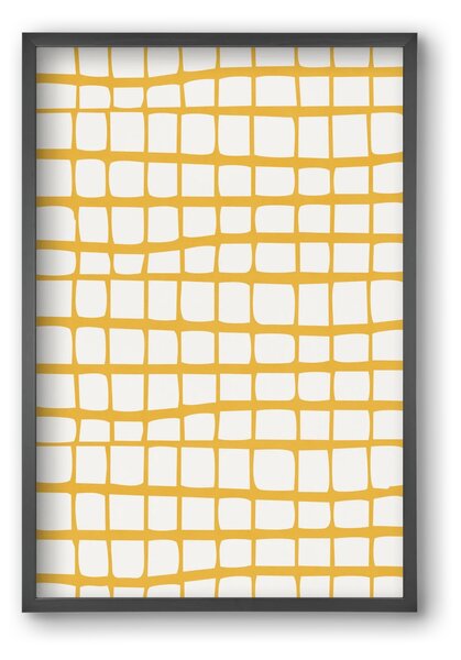 Organic Lines 04 - falikép keretben | artbridge