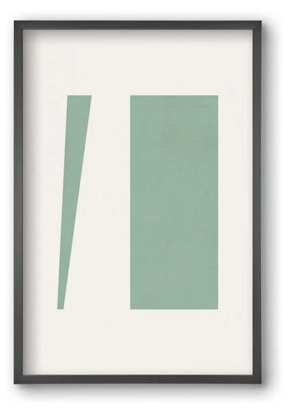 Composition of Geometric Shapes - V01 - falikép keretben | artbridge