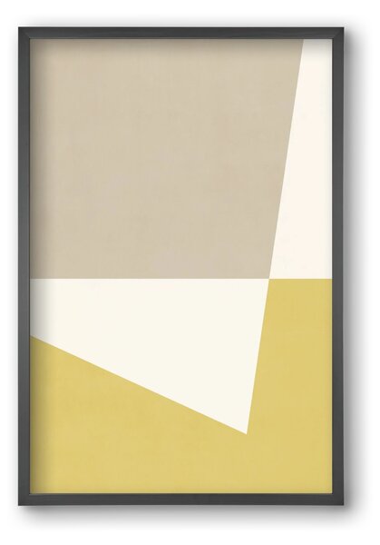 Composition of Geometric Shapes - Yc01 - falikép keretben | artbridge