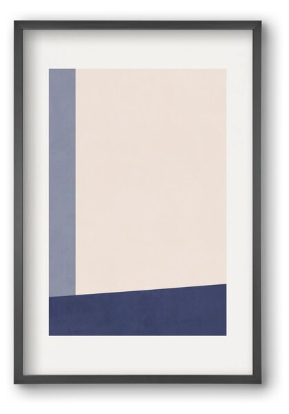Composition of Geometric Shapes - Bl02 - falikép keretben | artbridge