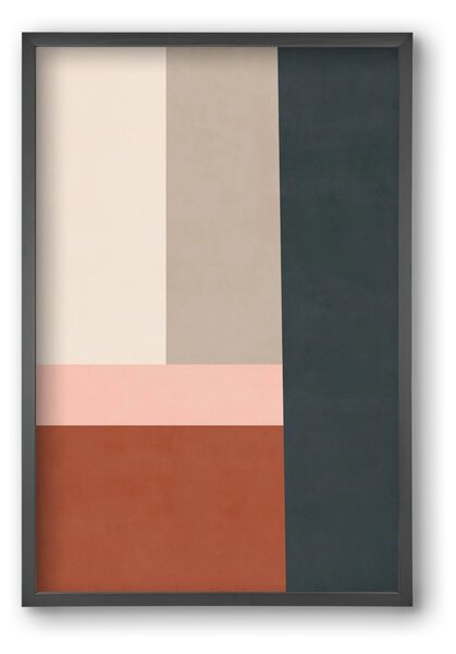Composition of Geometric Shapes - Tff02 - falikép keretben | artbridge