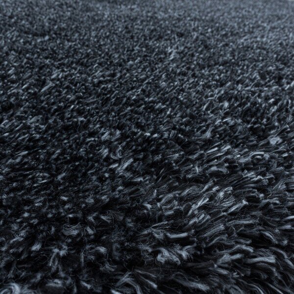 Antracitszürke szőnyeg 80x150 cm Fluffy – Ayyildiz Carpets