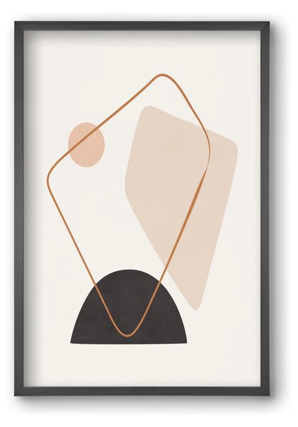 Abstract Art - Br01 - falikép keretben | artbridge