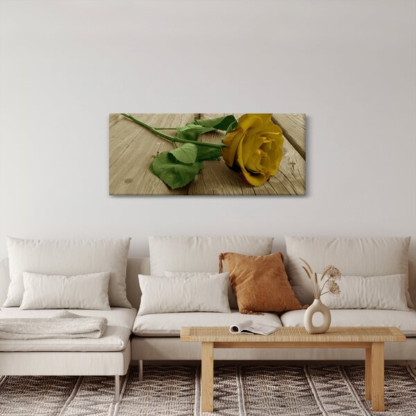 Kép - Vintage sárga rózsák (120x50 cm)