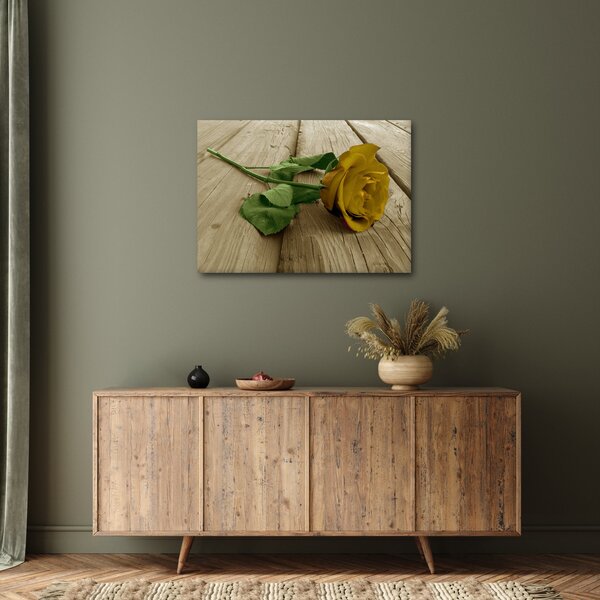 Kép - Vintage sárga rózsák (70x50 cm)