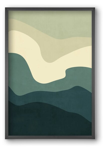 Abstract Beach- 09 - falikép keretben | artbridge
