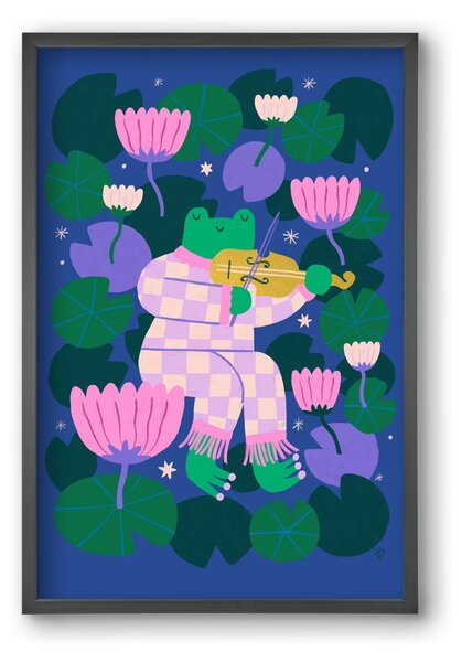 Frog Music - falikép keretben | artbridge