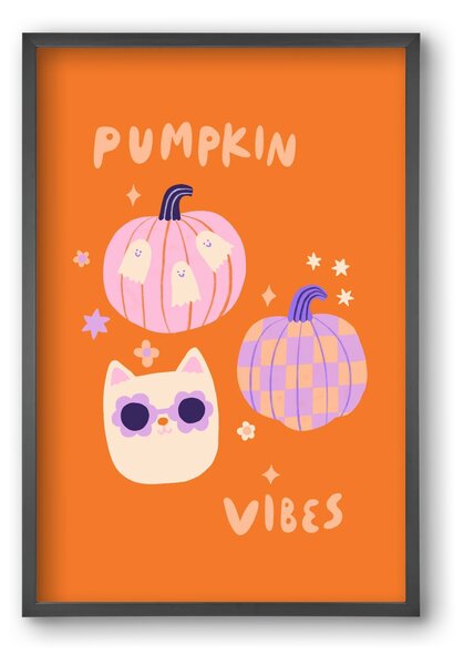 Pumpkin Vibes - falikép keretben | artbridge