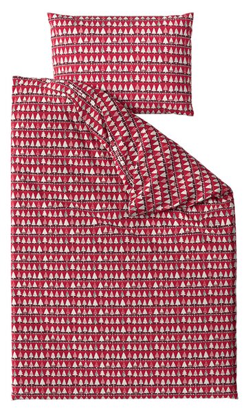 Pamut ágynemű BURGUNDY FÁK bordó színű Ágyneműhuzat mérete: 70 x 90 cm | 140 x 200 cm