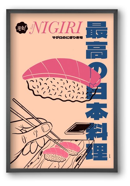 Tuna Nigiri - falikép keretben | artbridge