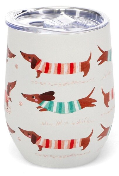 Utazóbögre 350 ml Sausage Dog – Rex London