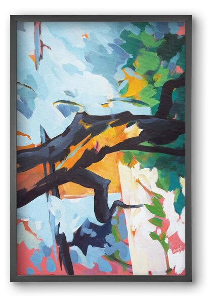 The garden II. - falikép keretben | artbridge