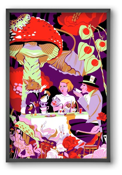 Alice in Wonderland - falikép keretben | artbridge