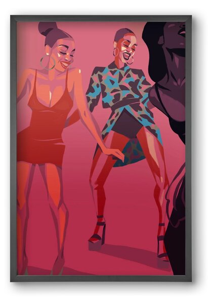 Dance - falikép keretben | artbridge