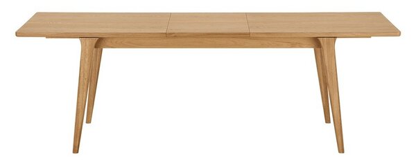 Bővíthető étkezőasztal hosszabbító asztallappal tölgyfa dekorral 90x180 cm Darwin – House Nordic