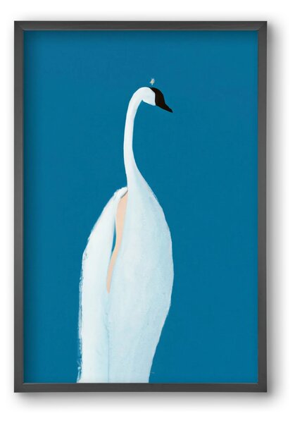 Swan maybe - falikép keretben | artbridge