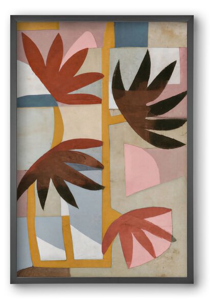 Flower safari - falikép keretben | artbridge