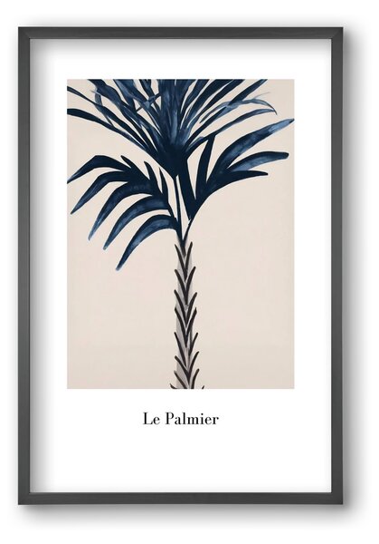Le palmier - falikép keretben | artbridge