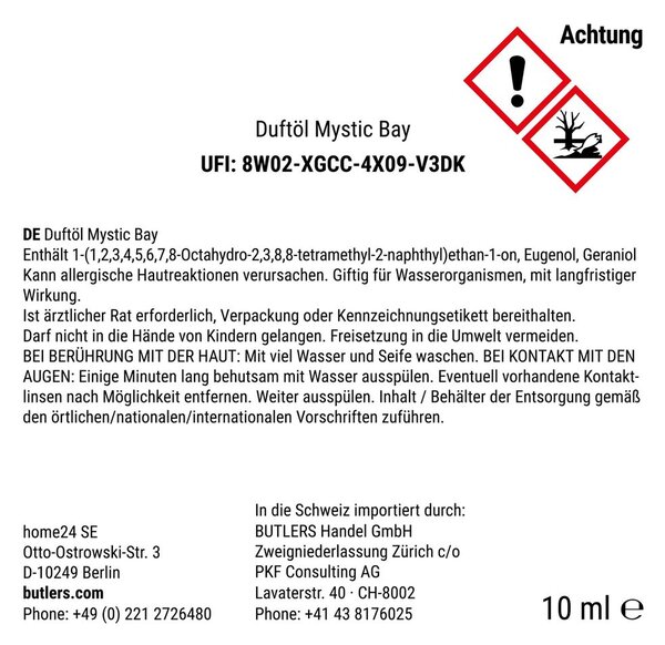 SUPREME illóolaj Mystic Bay 10 ml