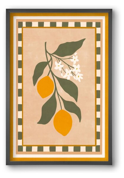 LEMON TWIG - 01 - falikép keretben | artbridge