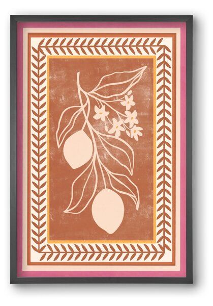 LEMON TWIG - 013 - falikép keretben | artbridge
