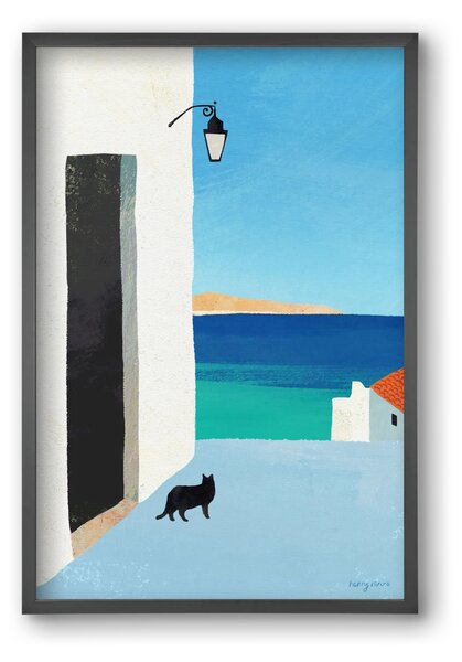 Are you following me? - falikép keretben | artbridge